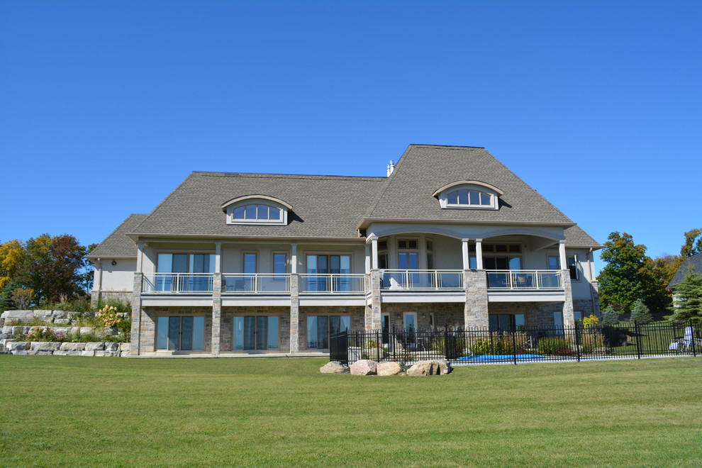 Bond Head Residence Traditional Exterior Toronto by Custom CADD