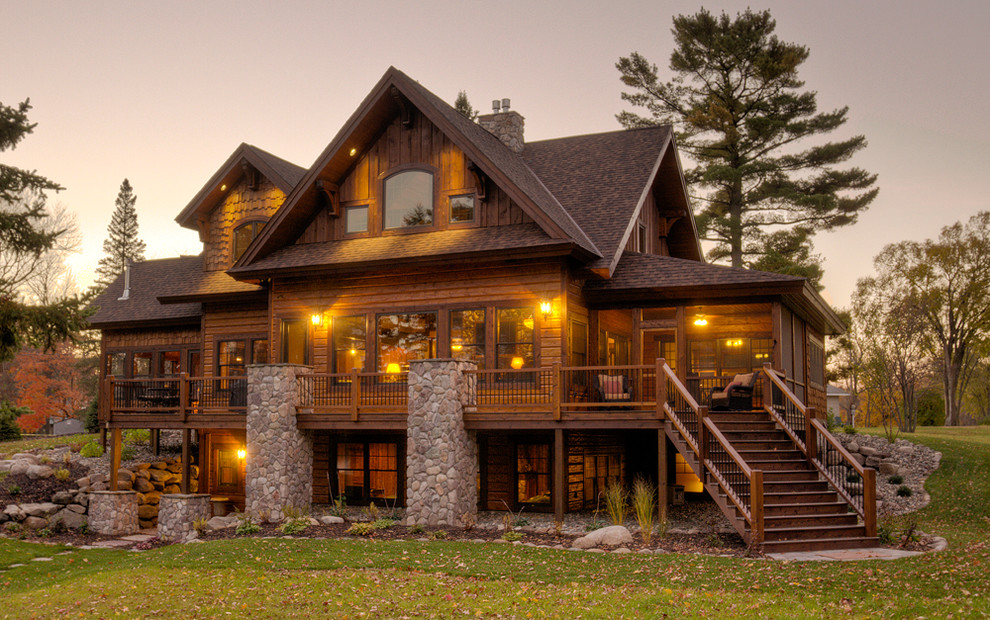 Borden Lake 1 Lakeside Traditional Exterior Minneapolis by