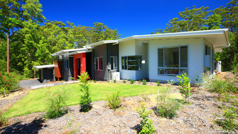 Example of a trendy exterior home design in Sunshine Coast