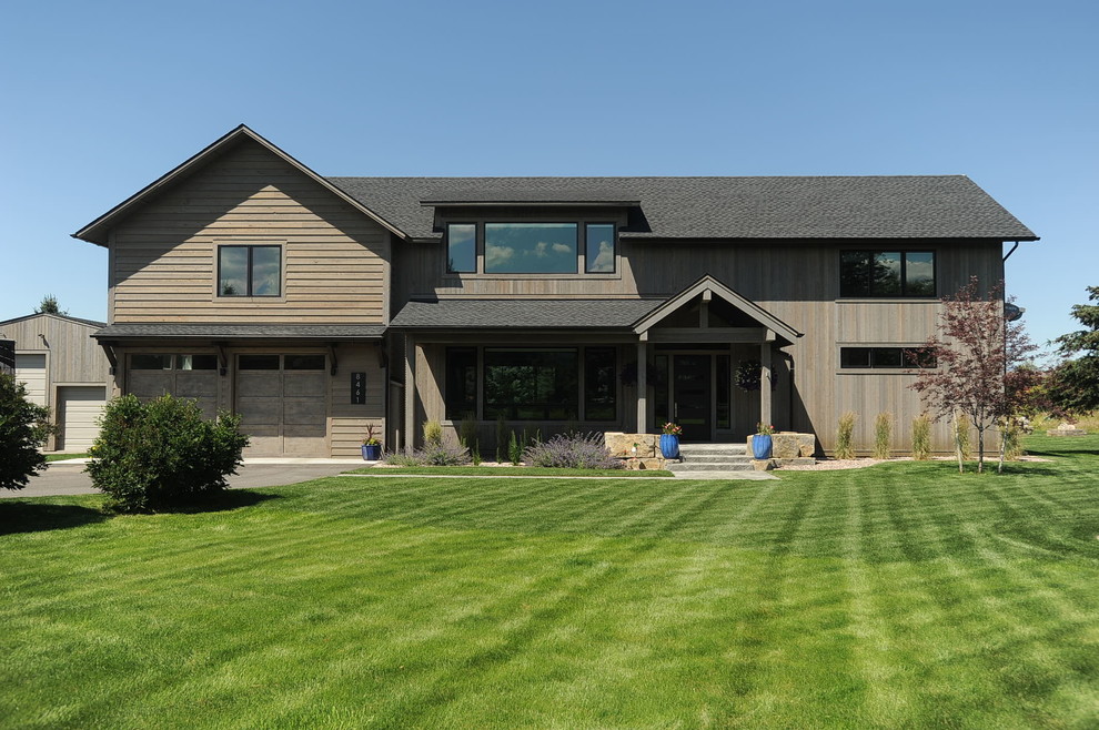 Bozeman TriLevel Renovation Contemporary Exterior Other by