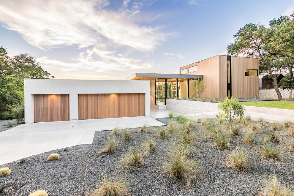 Стильный дизайн: дом в современном стиле с плоской крышей - последний тренд