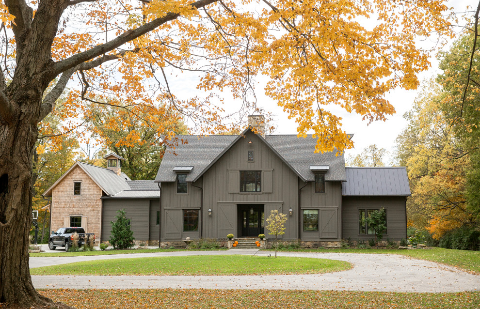 Brand Rd. | New Construction - Farmhouse - Exterior - Columbus - by The