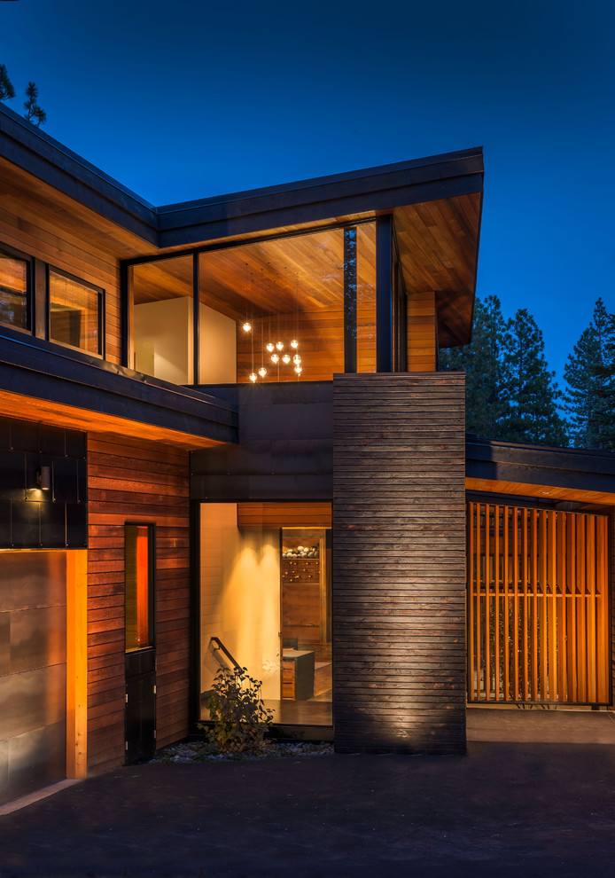 Example of a trendy exterior home design in San Francisco
