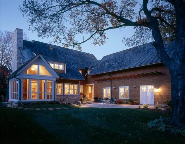 Breezy Point Road Traditional House Exterior Minneapolis by Kurt Baum Architects Houzz UK