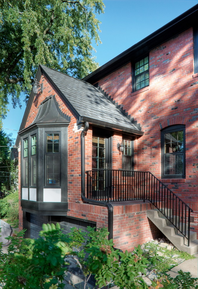 Brick Addition Traditional Exterior Omaha by Cramer Kreski