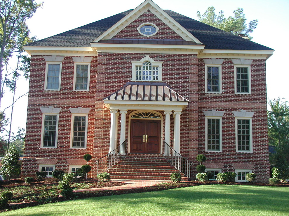 Brick Colonial with Basement Garage Traditional Exterior Other