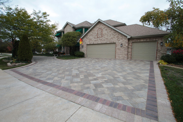 Brick Pavers Installation by Elemental Landscapes Ltd.