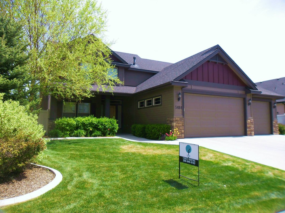 Bristol Heights Repaint Traditional Exterior Boise by Forest
