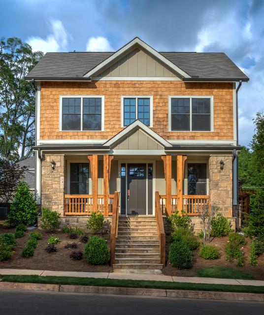 Brock Built Homes Country House Exterior Atlanta by Brock Built