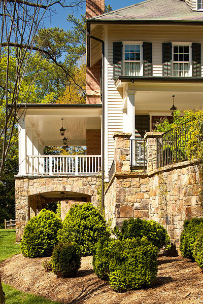 Photo of a traditional house exterior in Atlanta.