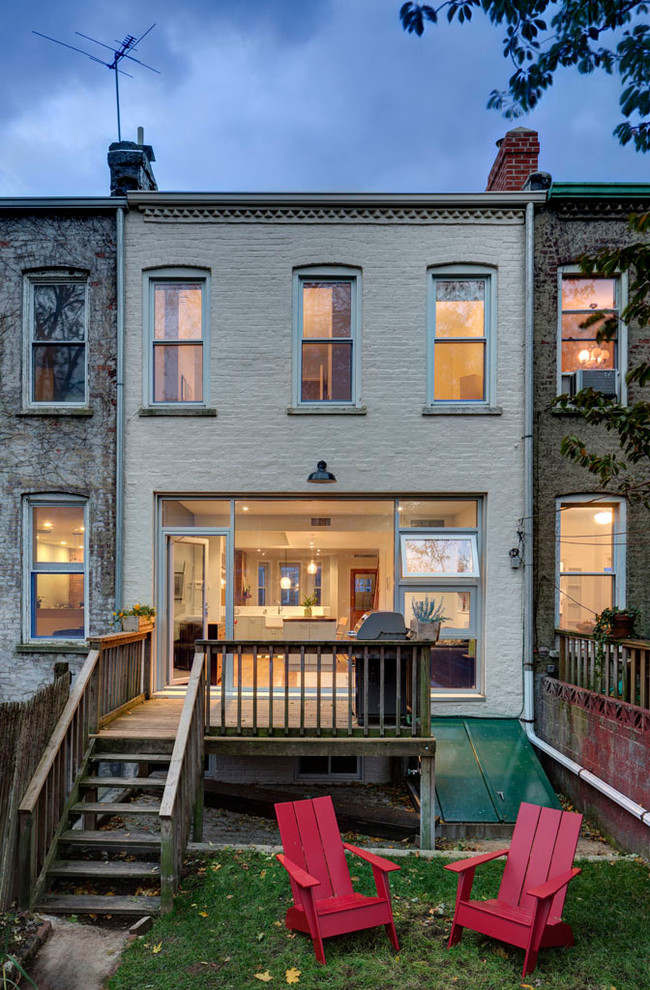 Brooklyn Rowhouse Traditional Exterior New York By Barker