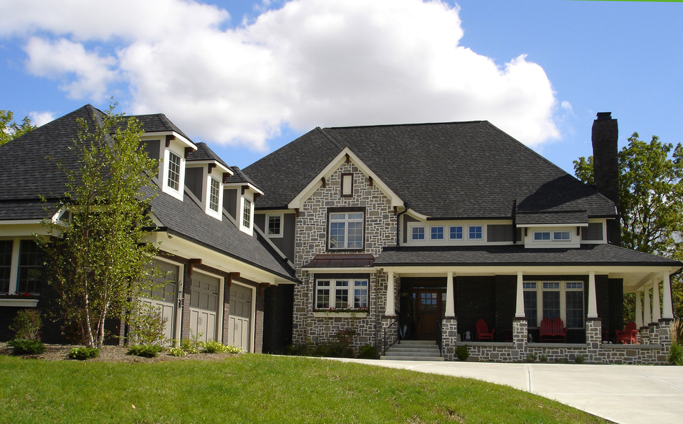 Brookside Traditional Exterior Indianapolis by Old Town Design Group Houzz