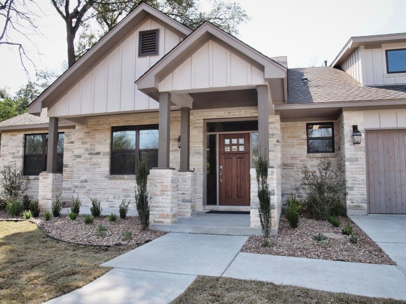 Bryker Woods Craftsman Exterior Austin by Dawson Lupul Builders