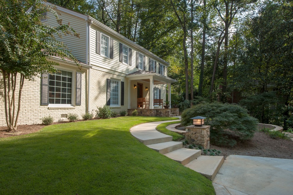 Buckhead Front Porch Addition Klassisch Häuser Atlanta von