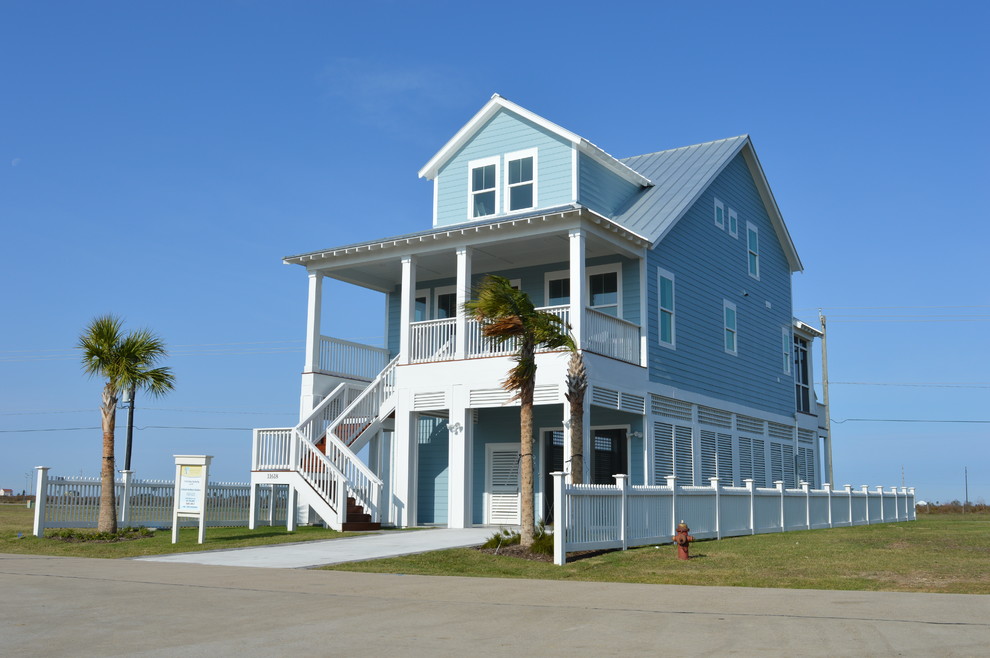 Build on Your Lot Beachside Village Beach Style Exterior