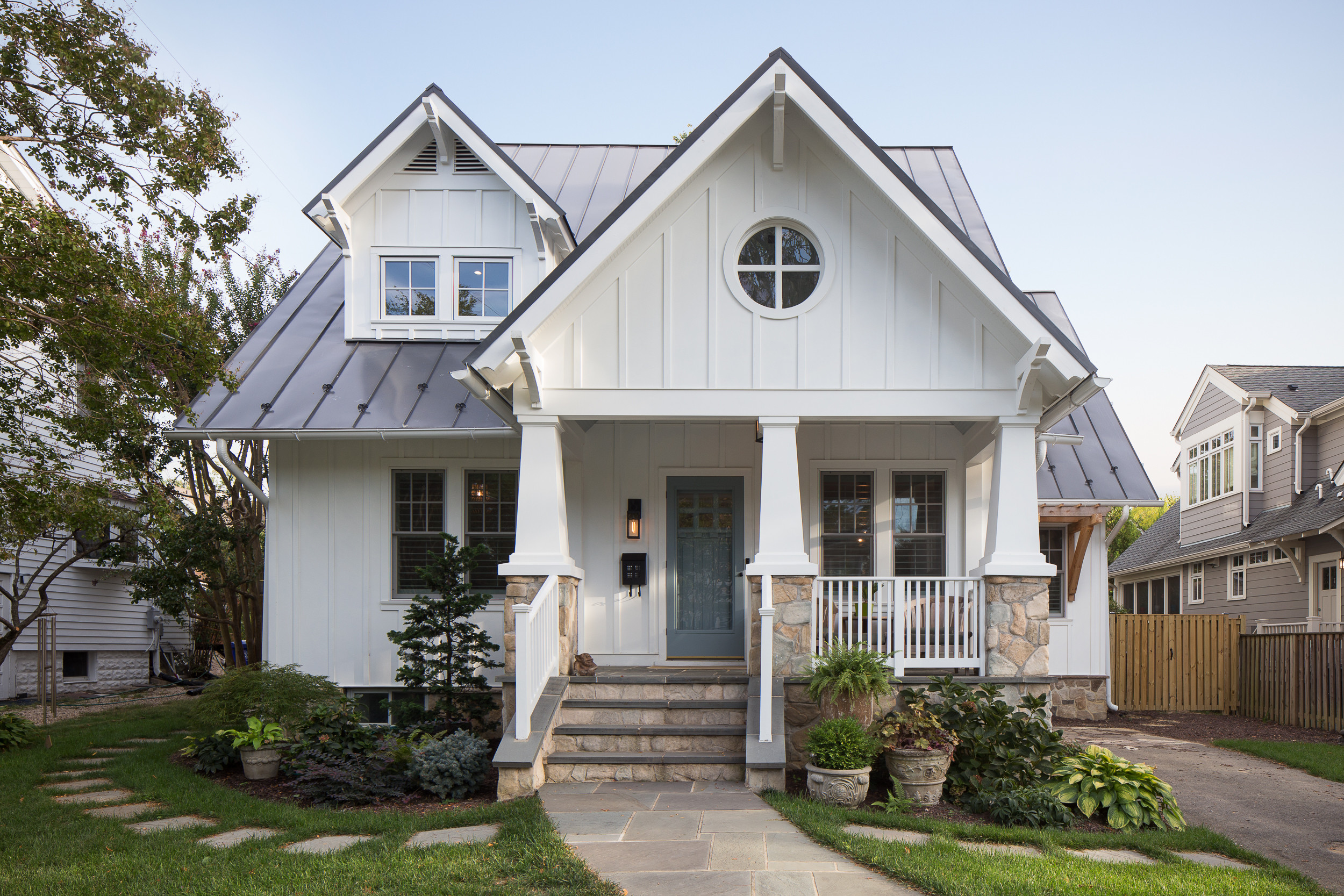 75 Craftsman White Exterior Home Ideas Youll Love - June, 2024 | Houzz