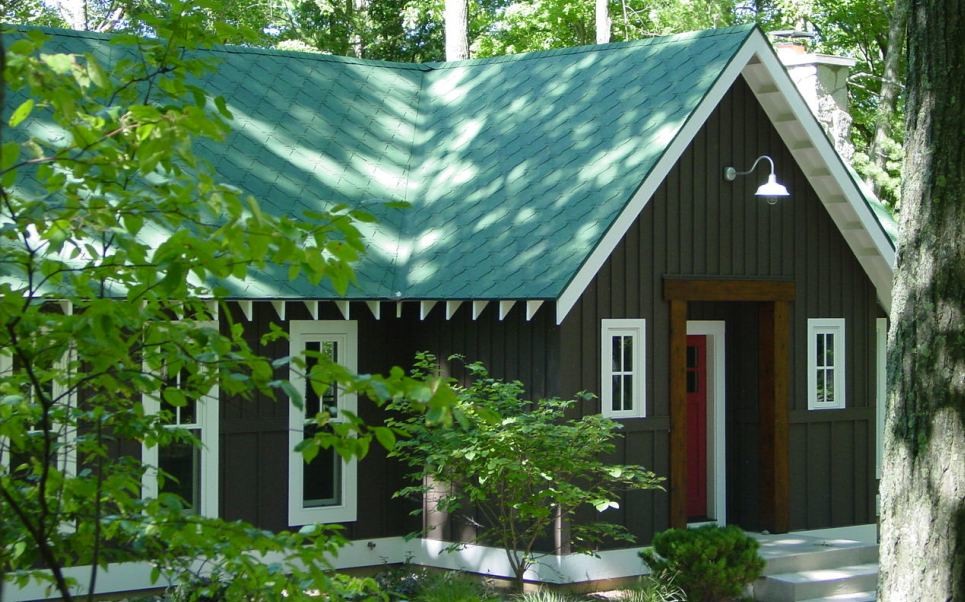 Burgess Lake Cottages Traditional Exterior Grand Rapids by J