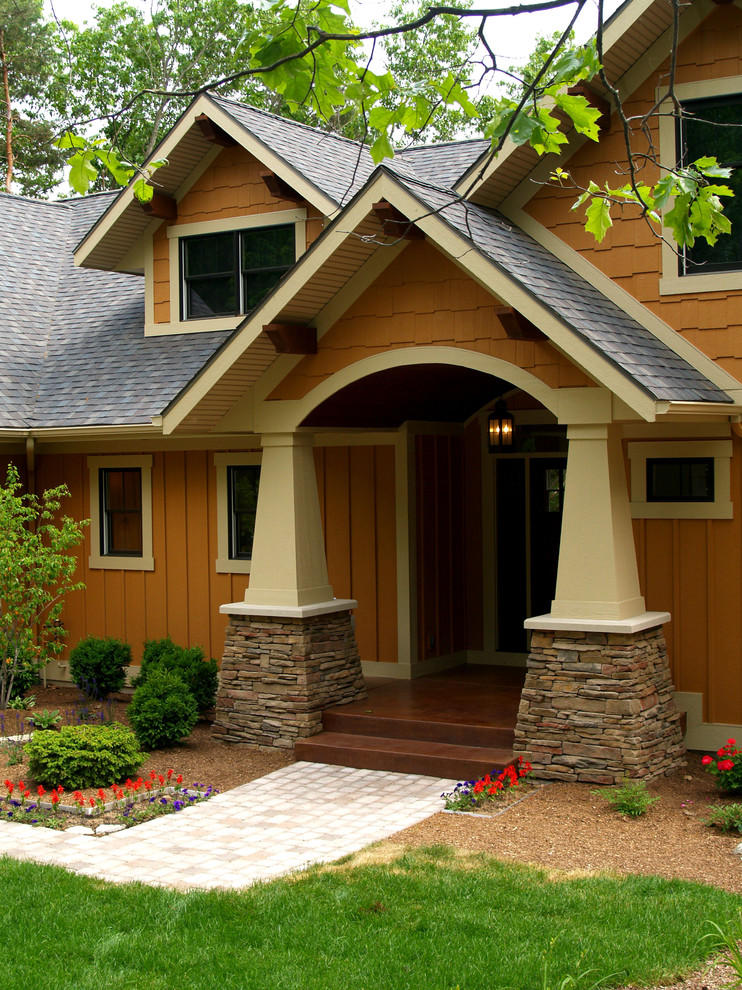 Burgess Lake Traditional Exterior Grand Rapids by Homes By True