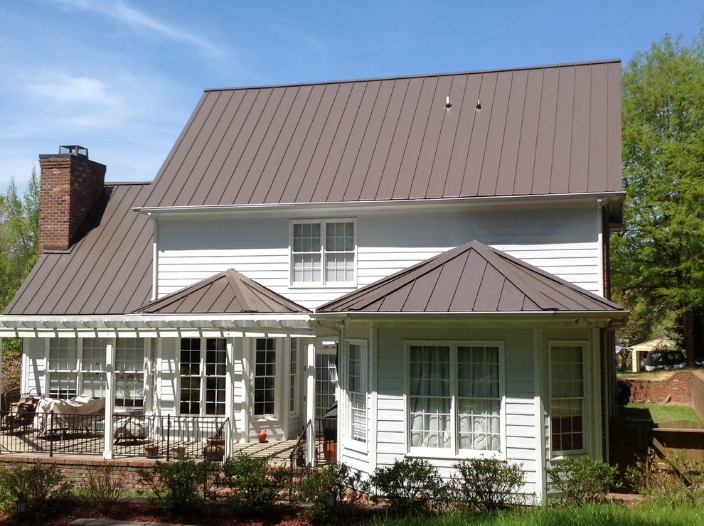 Burnished Slate 26 gauge concealed fastener Traditional Exterior Louisville by Metal