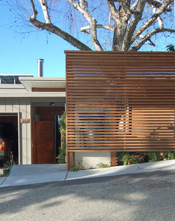 Inspiration for a modern exterior home remodel in San Francisco