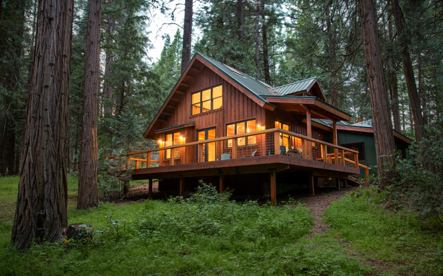 Cabin in the Woods - Rustic - Exterior - Other - by Carlos Delgado  Architect