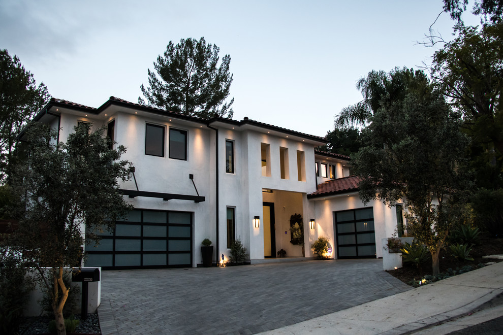 Calabasas New Construction Contemporary Exterior Los Angeles by