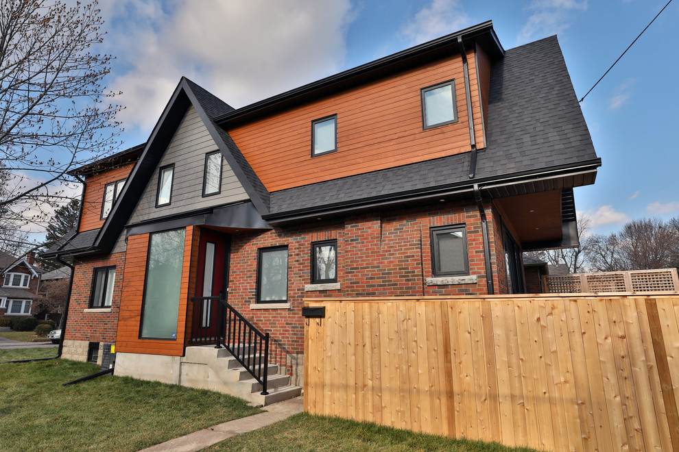 Cameron Crescent 2nd Storey Addition Modern Exterior by Alair