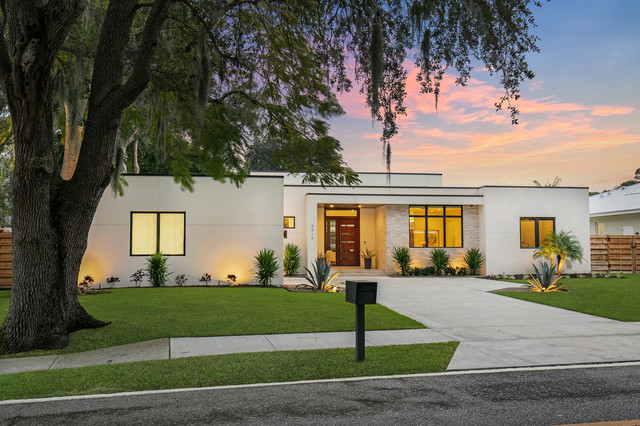 Camino Real Residence - Moderno - Fachada - Tampa - de April Balliette