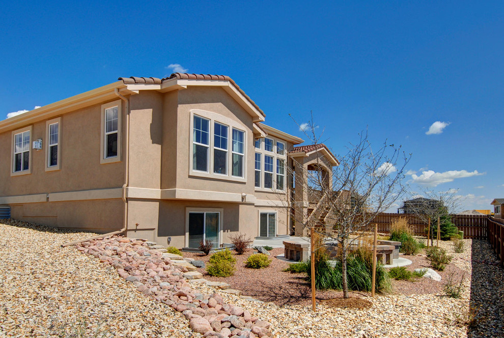 Campbell Homes in Cordera The Carnegie Transitional Exterior