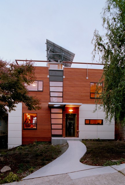 Capitol Hill House Front Contemporary Exterior Seattle by