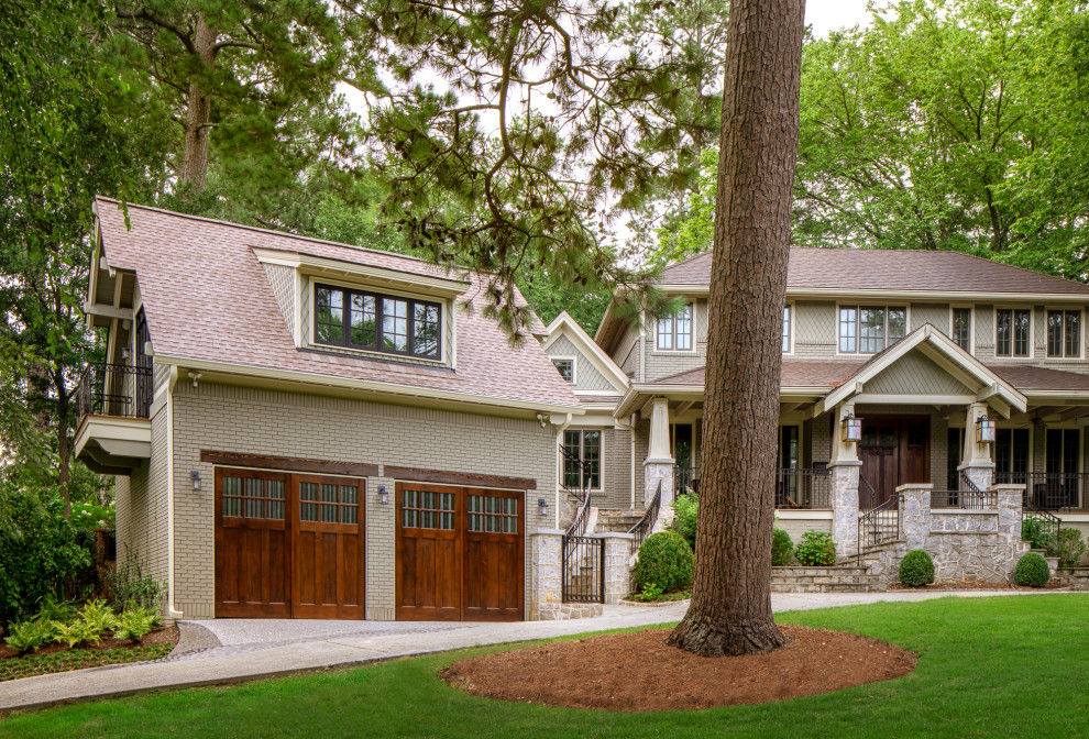 Carriage Home/Garage Addition in Atlanta Traditional Exterior
