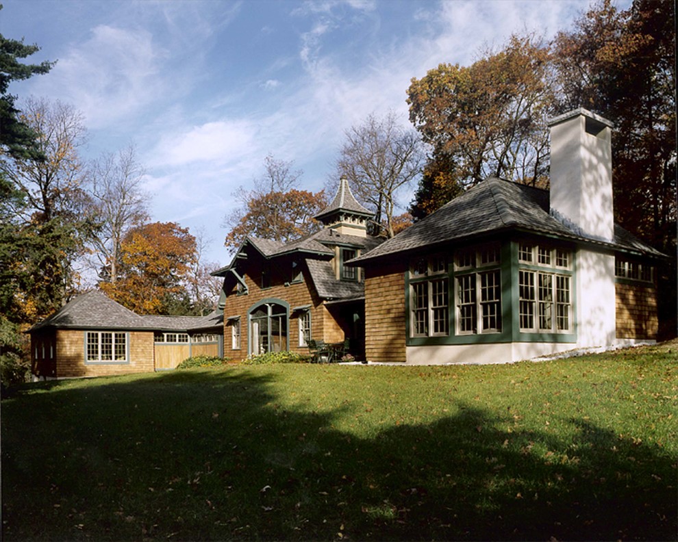 Carriage House Traditional Exterior Boston By Sheldon Pennoyer