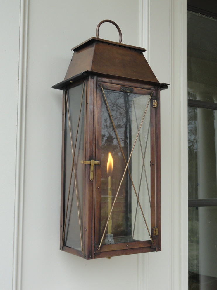 Carriage House wall Lantern - Farmhouse - Exterior - Houston - by