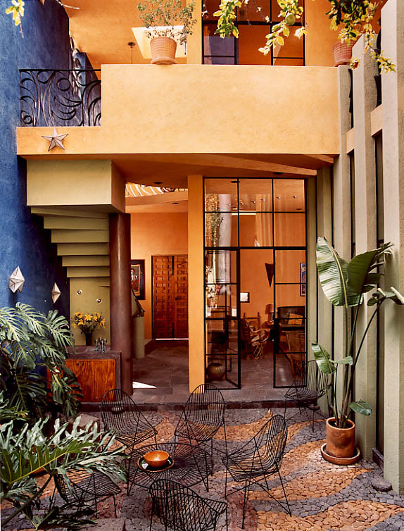 Example of a trendy exterior home design in Mexico City