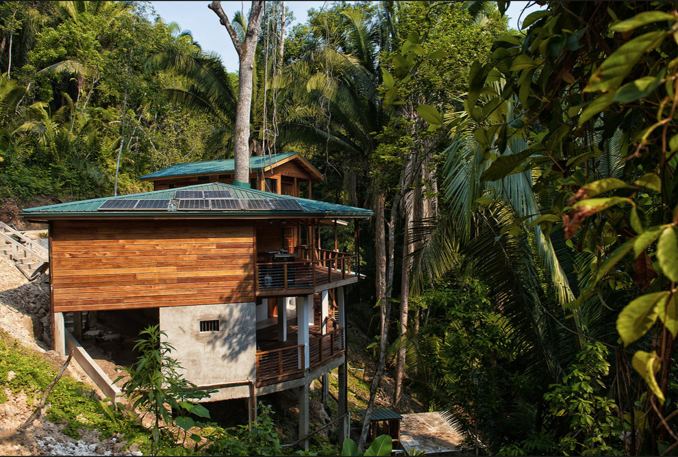 Inspiration för ett tropiskt hus
