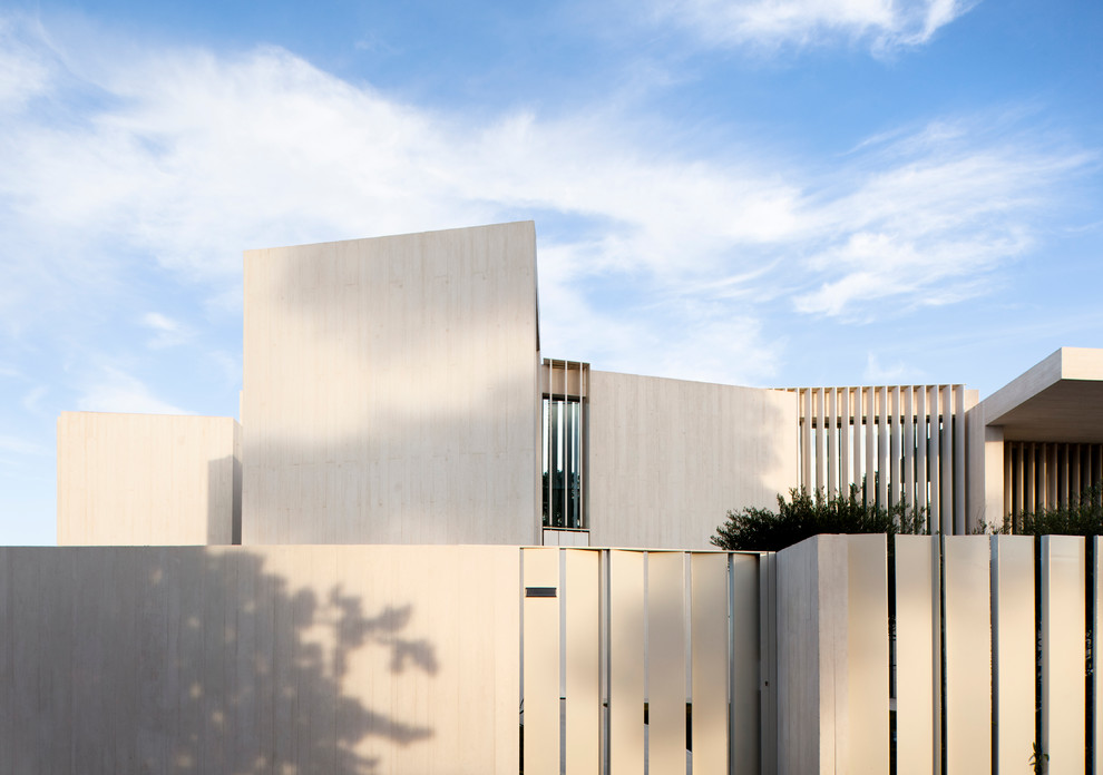 Inspiration for a contemporary house exterior in Alicante-Costa Blanca.