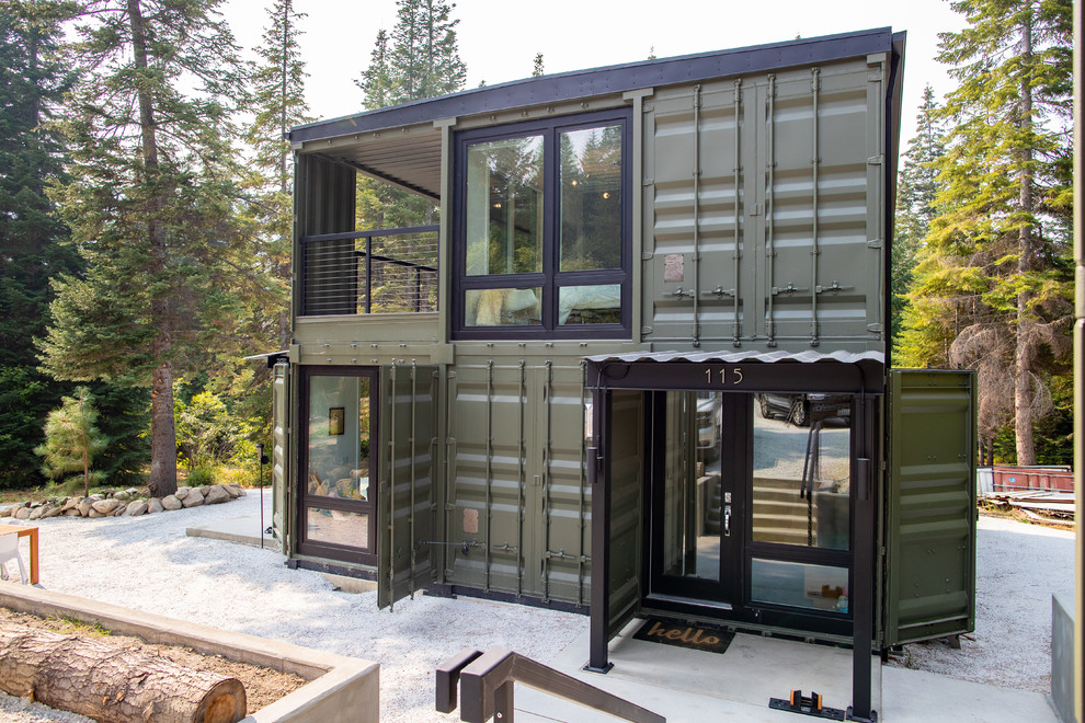 Modernes Containerhaus in Seattle