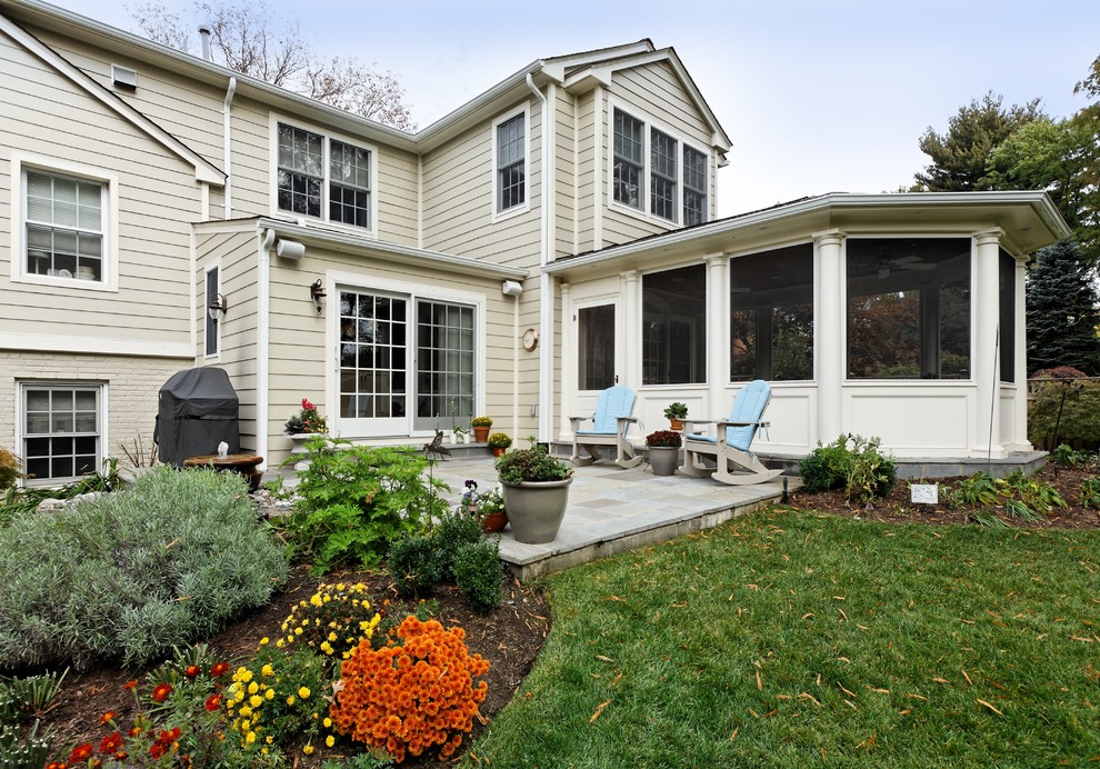 Inspiration for a timeless exterior home remodel in DC Metro