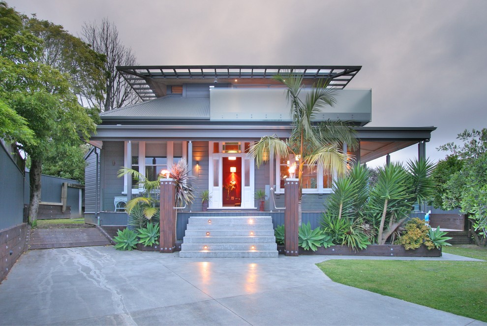 Kleines, Einstöckiges Modernes Haus in Auckland