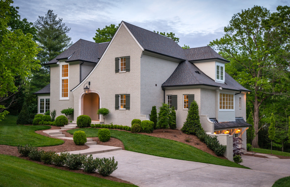 Castle Homes Wayland Drive French Country Exterior Nashville