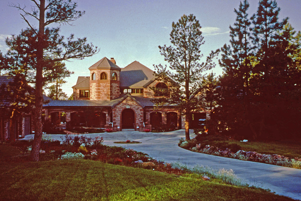 Castle Pines Custom Residence Traditional Exterior Denver by
