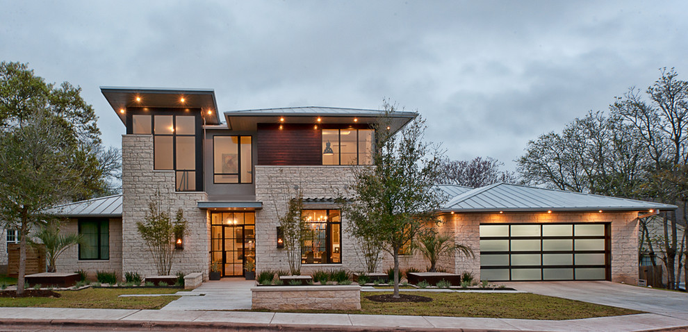 Modernes Haus in Austin