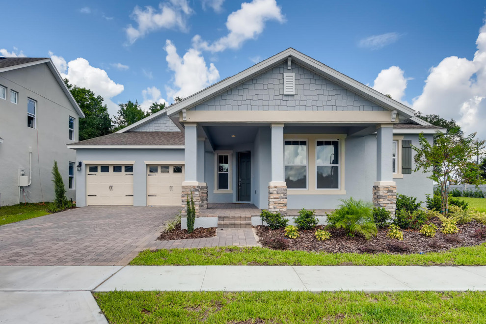 Catalina at Parkdale Place Craftsman Exterior Orlando by DR