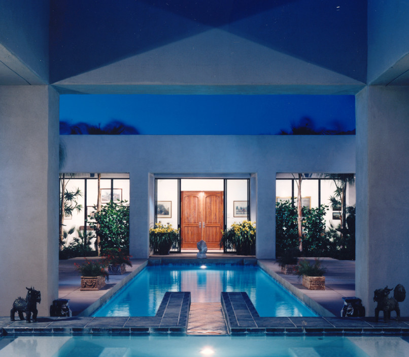 Catalina Foothills Estates Contemporary Exterior Phoenix by La Quinta Building Company