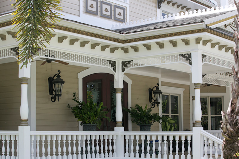 Источник вдохновения для домашнего уюта: дом в викторианском стиле