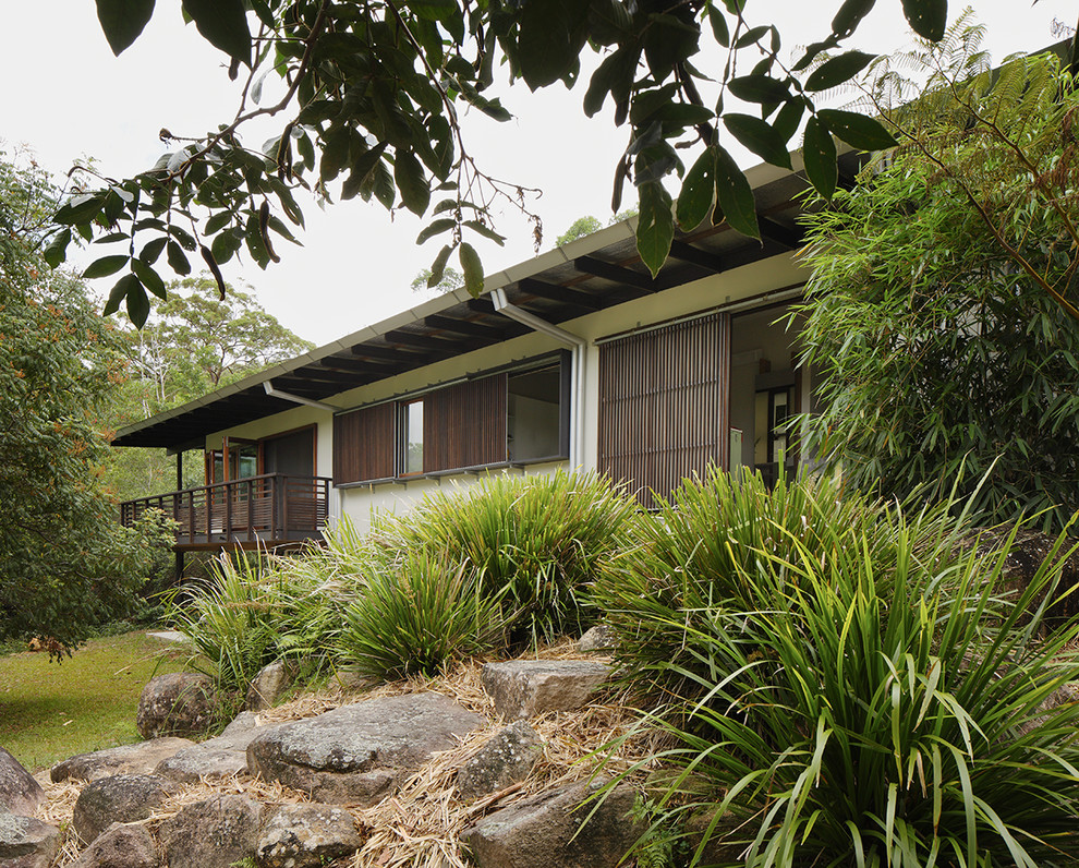 Cedar Creek House and Studio Contemporary Exterior Brisbane by