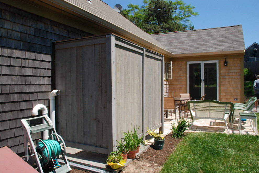 Cedar Outdoor Showers Traditional Exterior Boston by Cape Cod Shower Kits Co. Houzz