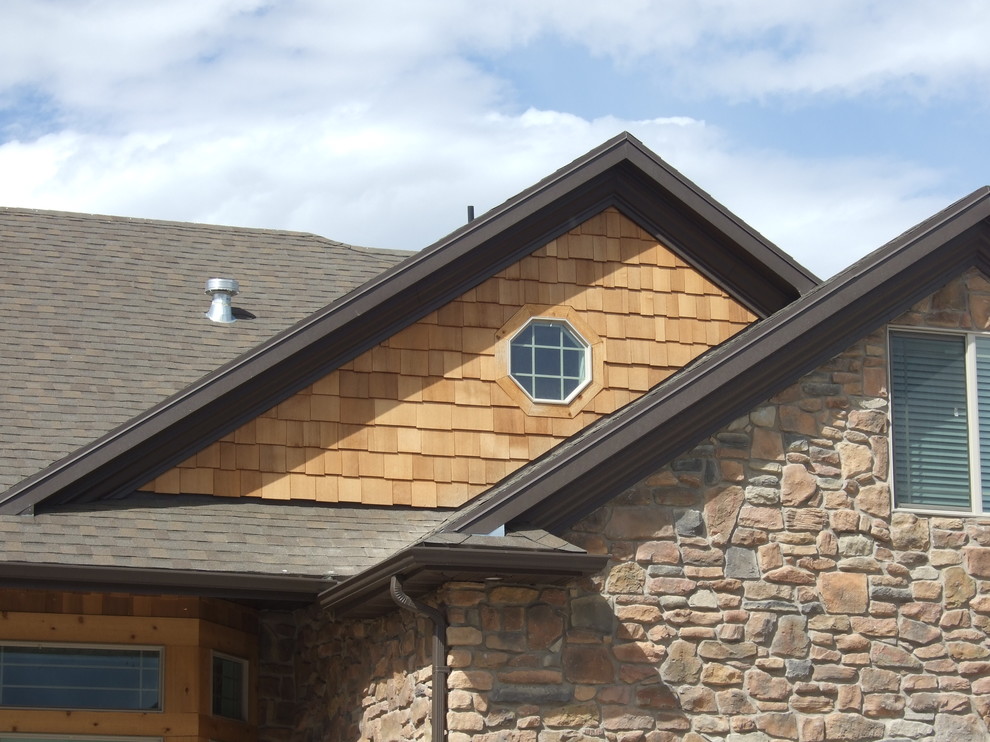 Cedar Shake Siding Exterior Salt Lake City by Ace Gutter, Inc
