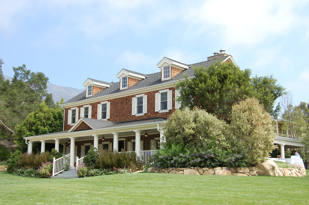 Cedar Valley Handcrafted Shingle Panels Coastal House Exterior Other by Cedar Valley Mfg