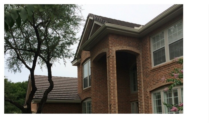 This is an example of a house exterior in Austin.